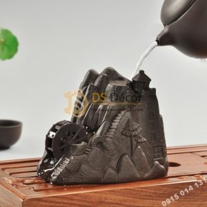 Tượng Núi Đá Bánh Xe Nước DTT03