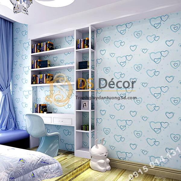 Hơn 10 mẫu giấy dán tường phòng ngủ màu xanh đẹp nhất 2019 - Đại ...